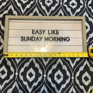 Home decor sign